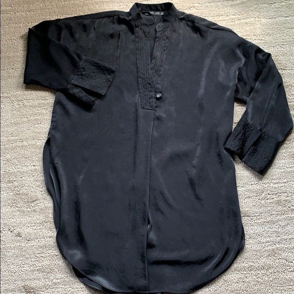 Zara Silk/Satin shirt